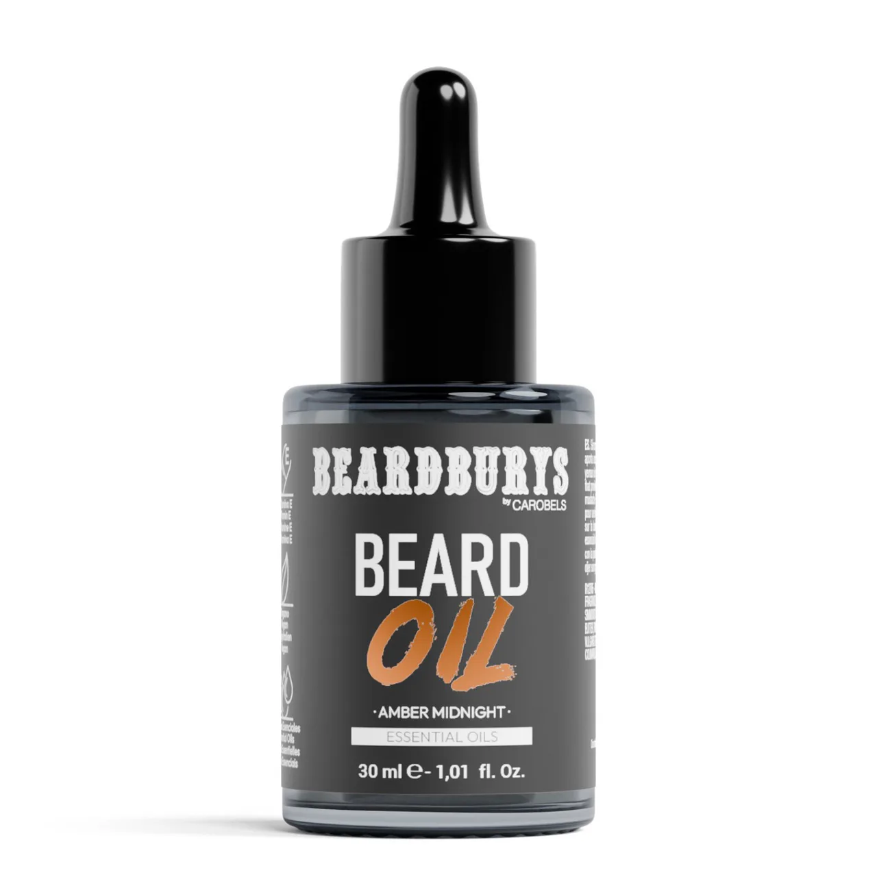 Szakállolaj BEARDBURYS Amber Midnight - 30 ml.