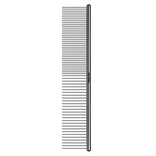 Andis fémfésű szőrzethez - egyoldalas - 18 cm