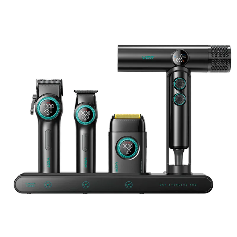 VGR VOYAGER Stepless 4in1 hajvágó készlet