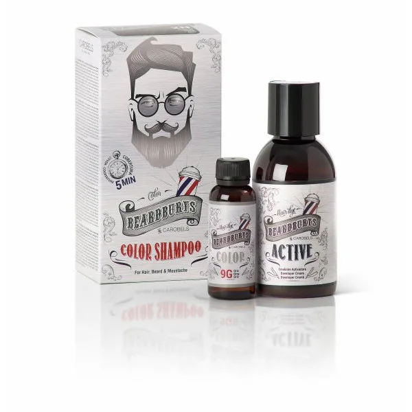Beardburys haj- és szakállfestő sampon – ősz