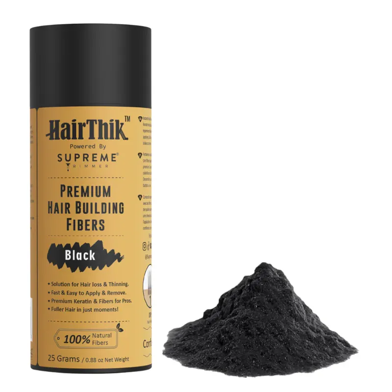 Hajszálrostok applikátorral STpro Hair Thik hajvastagításhoz - Kép 2