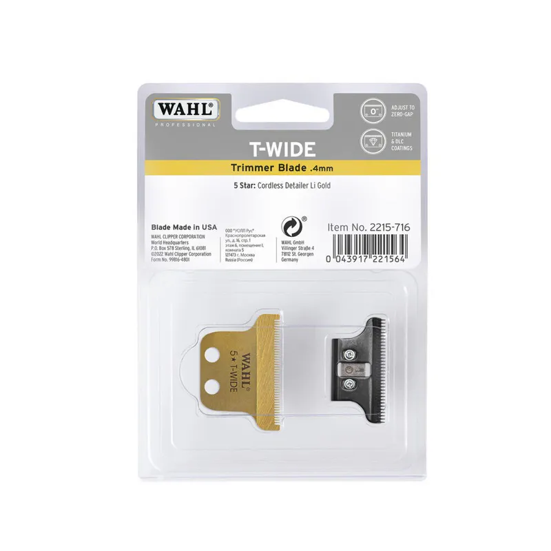 WAHL T-Wide Detailer Cordless nyírófej - Kép 2