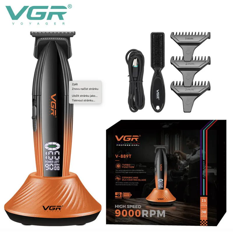 VGR VOYAGER V-889T Trim professzionális trimmer - Kép 1
