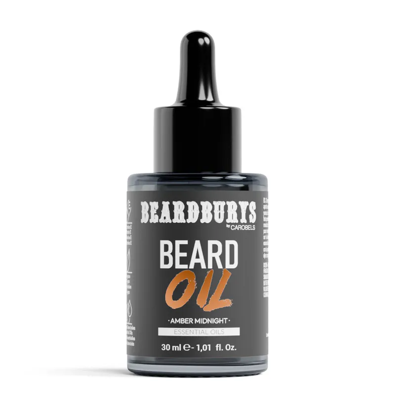 Szakállolaj BEARDBURYS Amber Midnight - 30 ml. - Kép 1