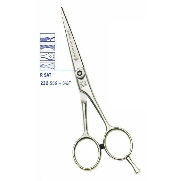 Fodrászolló DOVO 232 556 Satina Stainless - 5,5" - Kép 1