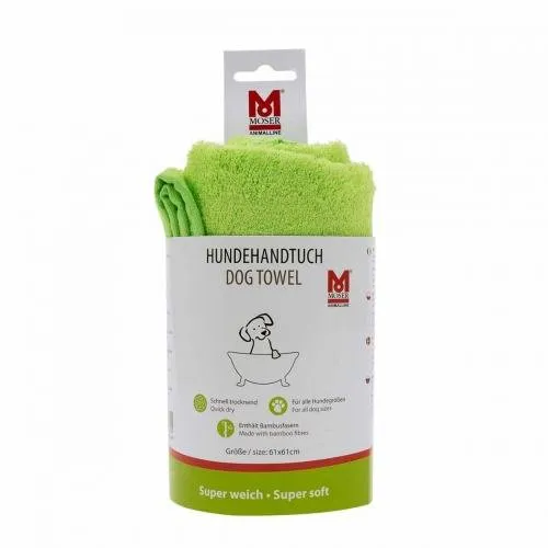 Bambusz-pamut kutya törölköző Moser - Kép 1
