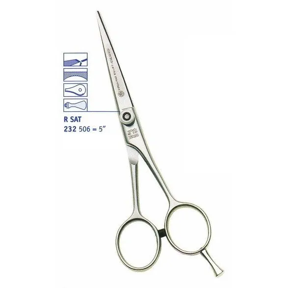 Fodrászolló DOVO 232 506 Satina Stainless - 5" - Kép 1