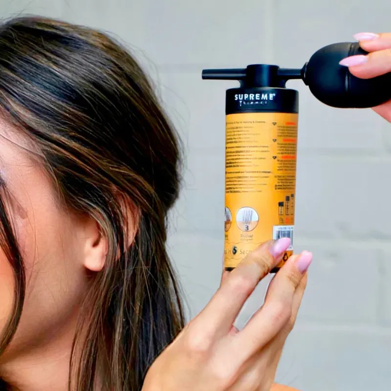 Hajszálrostok applikátorral STpro Hair Thik hajvastagításhoz - Kép 6