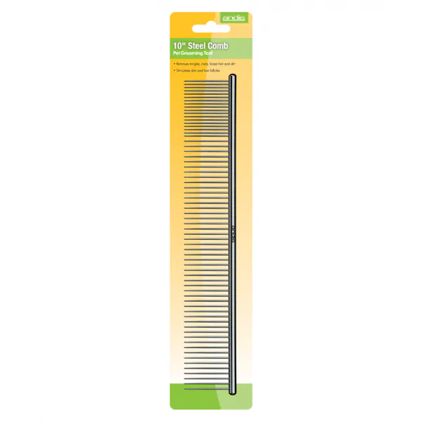 Andis fémfésű szőrzethez - egyoldalas - 25 cm - Kép 3