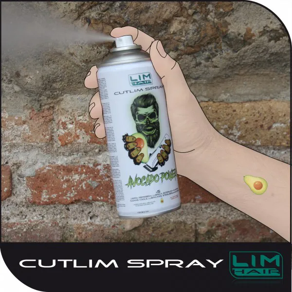 CUTLIM SPRAY - avokádós hajvágógép-kenő spray - Kép 4