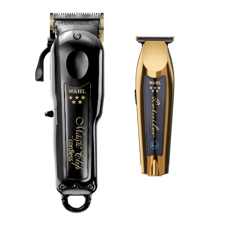 WAHL King Midas Combo (MCC Black & Cordless Detailer Gold) - Kép 1