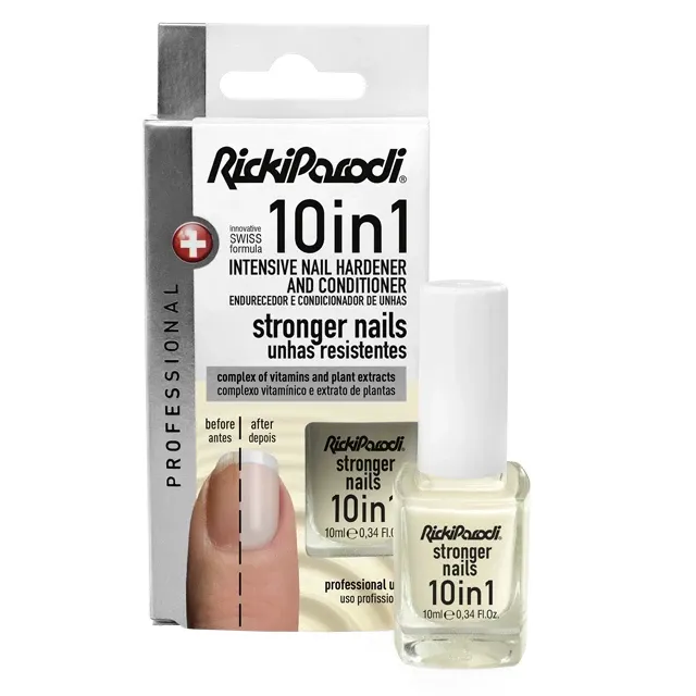 RICKI PARODI 10 in1 Milky White ápoló körömlakk - Kép 1