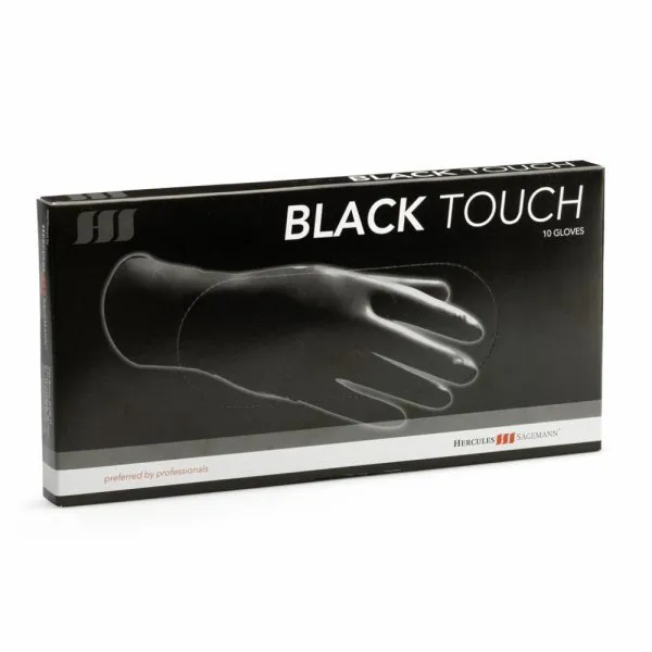 Latex kesztyű BLACK Touch 8151-5053 Hercules-L - Kép 1
