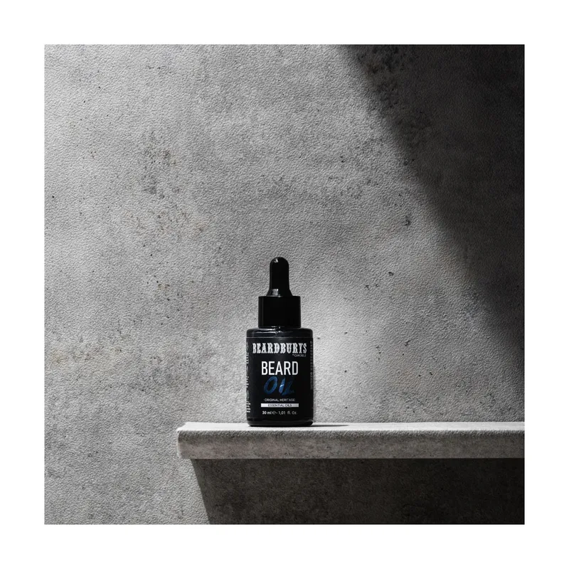 Szakállolaj BEARDBURYS Original Heritage - 30 ml. - Kép 5