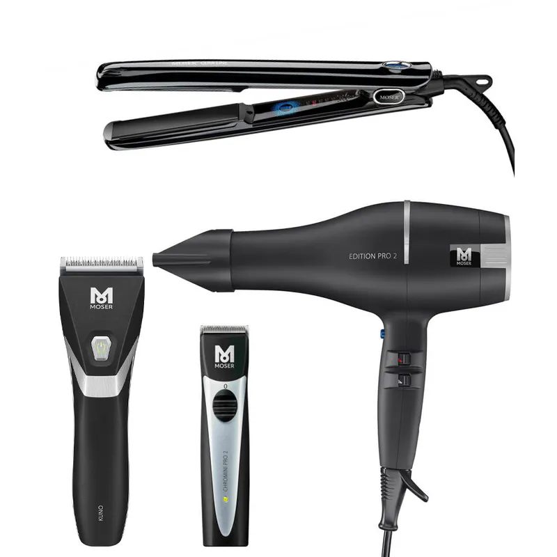 MOSER Ultimate Salon Set (Kuno + Chromini 2 + Edition Pro 2 + Ceraline) - Kép 1