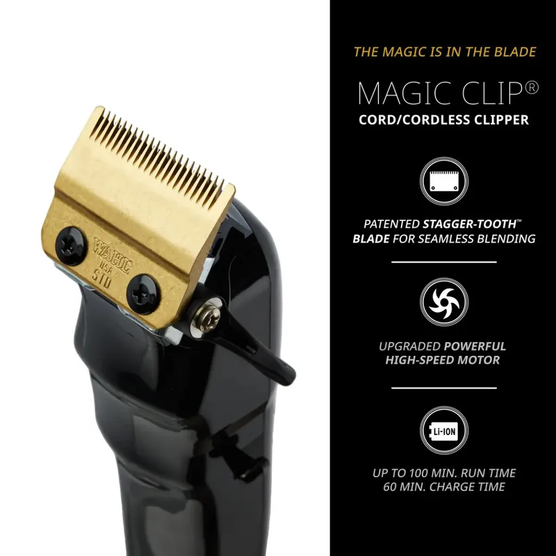 WAHL Cordless Magic Clip Black - Kép 6