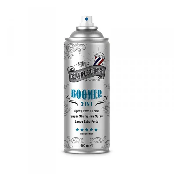 Beardburys Boomer 2 az 1-ben hajrögzítő spray 400 ml. - Kép 1