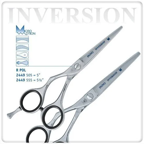 Fodrászolló DOVO 2449 555 Inversion - 5,5" - balkezeseknek - Kép 2