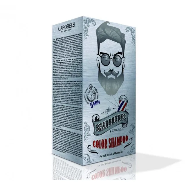 Beardburys haj- és szakállfestő sampon – ősz - Kép 3