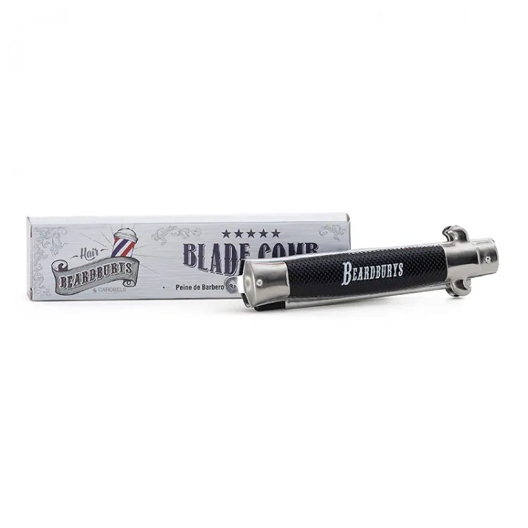 Barber fésű Beardburys Blade Comb - Kép 3