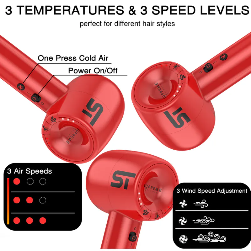 Supreme Tools Hair Dryer Kit - Kép 3