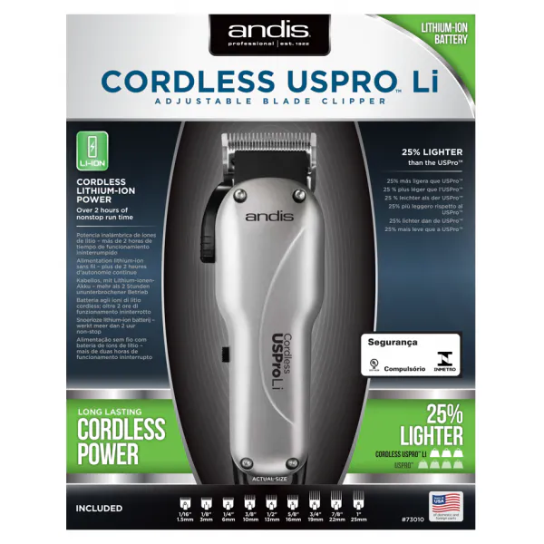 Andis Cordless USPro - Kép 3