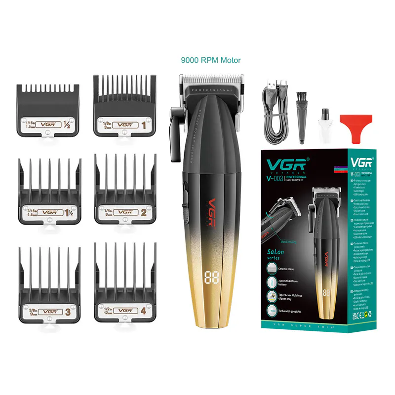 VGR VOYAGER V-003C Salon Series hajvágó gép - gold - Kép 2